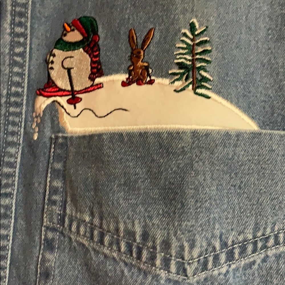 Denim holiday shirt - Picture 4 of 6